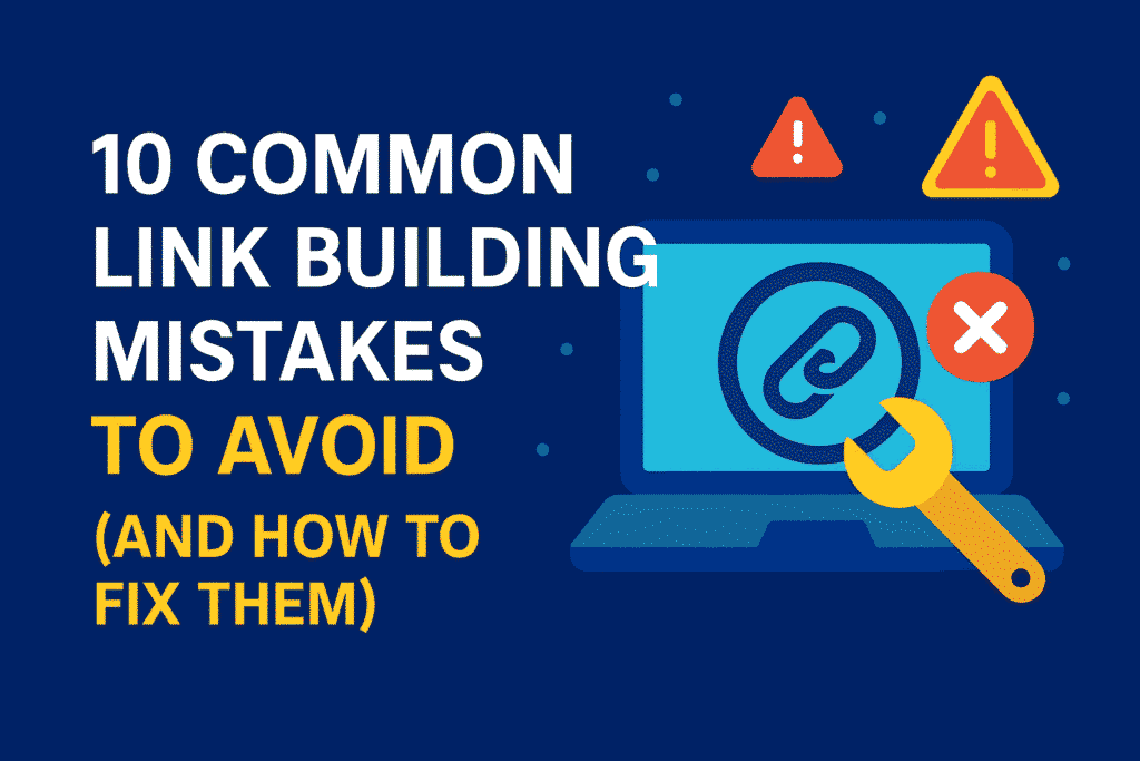 link building mistakes to avoid